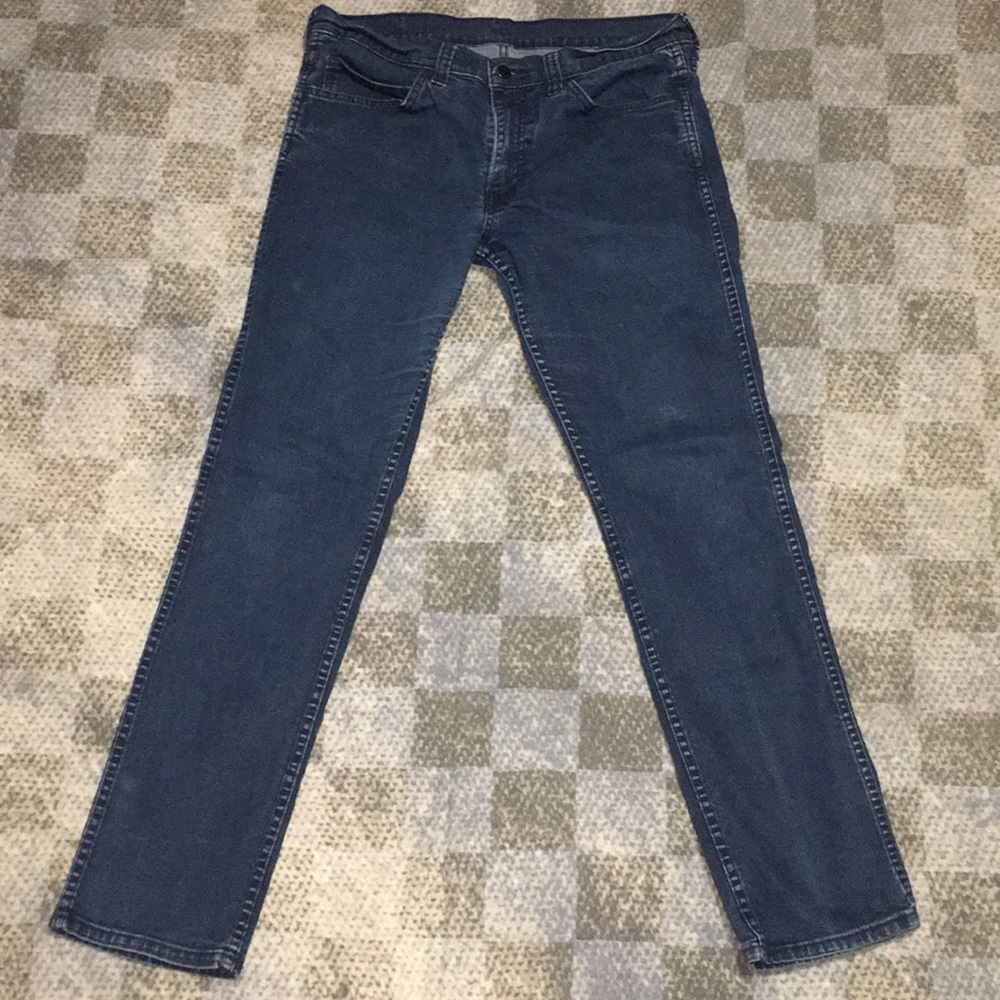 Levi’s dark denim wash black tag 511 34x32